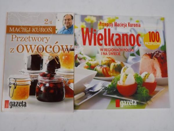Przetwory z owoców, Wielkanoc w regionach Polski i na świecie, 2 książki