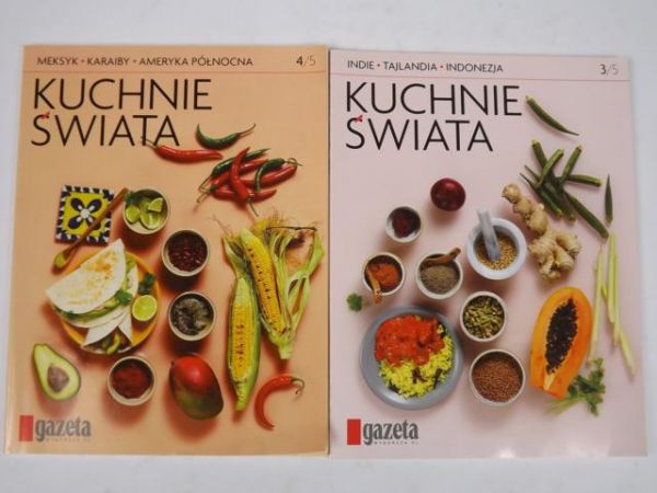 Kuchnie świata, 2 książki