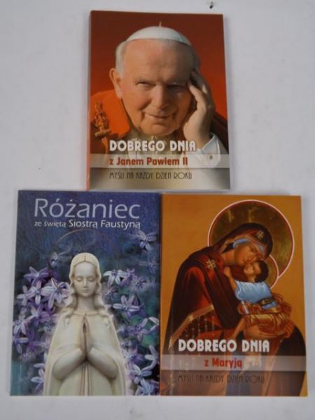 Dobrego dnia z Maryją/ Dobrego dnia z Janem Pawłem II/ Różaniec ze świętą Siostrą Faustyną