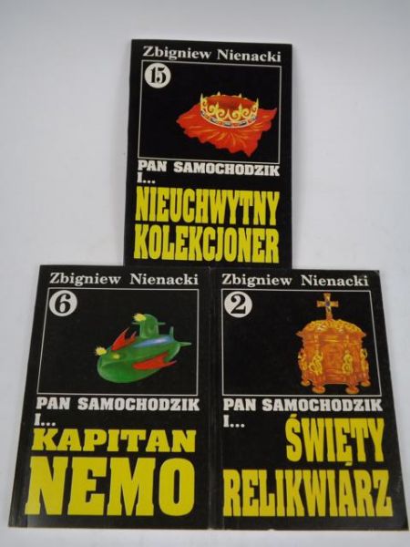 Pan samochodzik i...: Święty Relikwiarz / Nieuchwytny kolekcjoner / Kapitan Nemo, t. 2,6,15