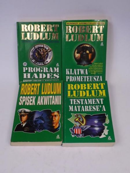 Ludlum Robert - Zbiór dzieł, 4 książki