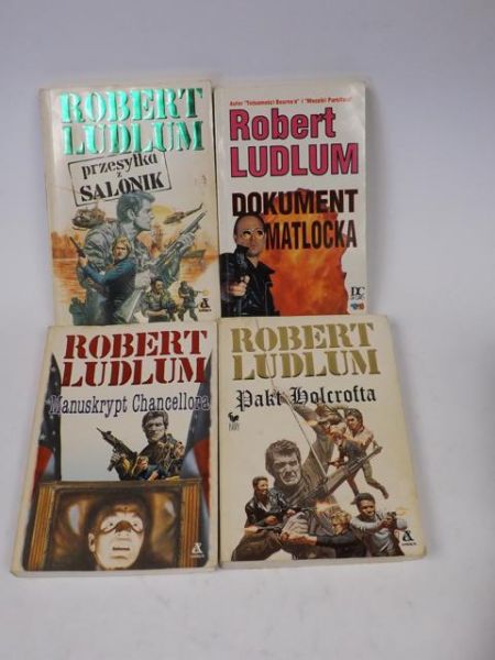 Ludlum Robert - Zbiór dzieł, 4 książki