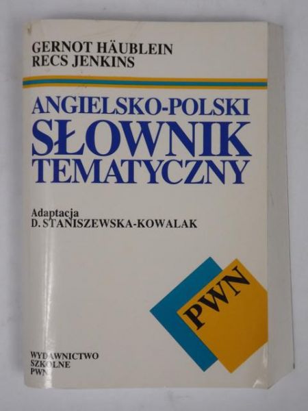 Angielsko-polski słownik tematyczny