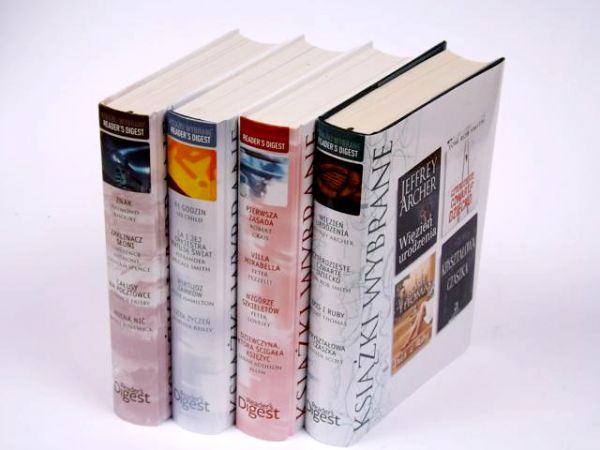 Książki wybrane - Readres Digest, 4 książek