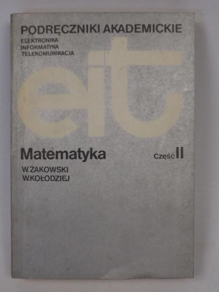 Żakowski ,   - Matematyka, cz. II
