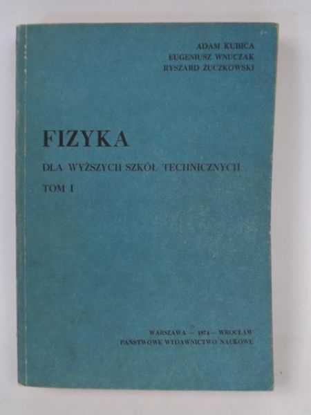Kubica,   - Fizyka (T.1)