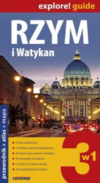 Romanowska Katarzyna - Rzym i Watykan Zestaw przewodnikowy z planem miasta
