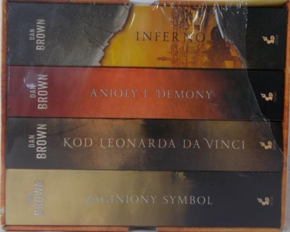 Brown Dan - Zaginiony Symbol/Kod Leonarda Da Vinci/Anioły i demony/Inferno
