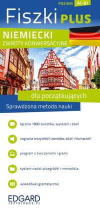 Pytlińska Zuzanna - Niemiecki Fiszki Plus Zwroty konwersacyjne dla początkujących, Nowa