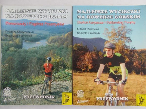 Makowski Marcin, Kosterkiewicz Ryszard - Najlepsze Wycieczki na Rowerze Górskim (zestaw 2 książek)
