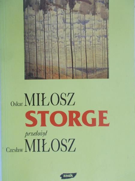 Miłosz Oskar - Storge