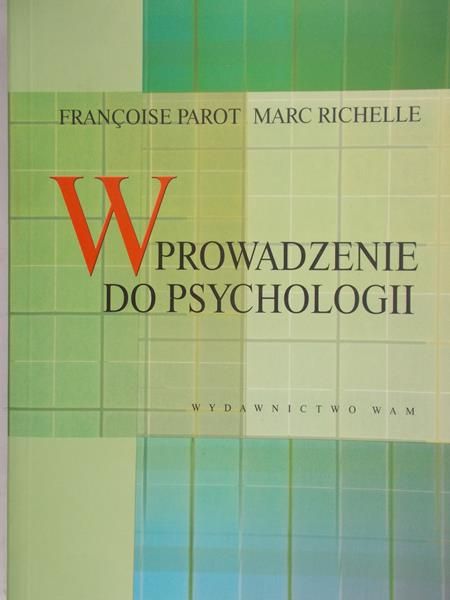 Richelle Marc - Wprowadzenie do psychologii