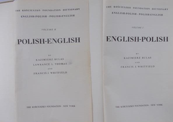 Bulas Kazimierz (red.) - Polish-English, English-Polish, Tom I-II