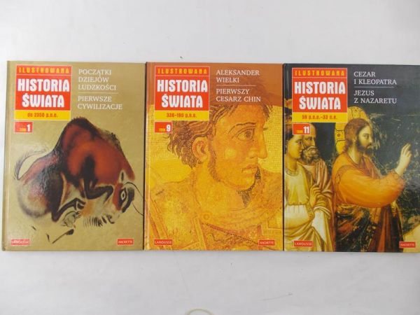 Marseille Jacques - Ilustrowana historia świata tom 1, 9, 11