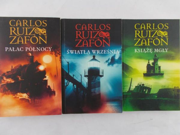 Zafón Carlos Ruiz -Zestaw trzech książek