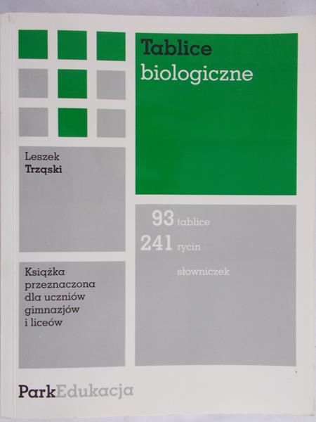 Trząski Leszek - Tablice biologiczne