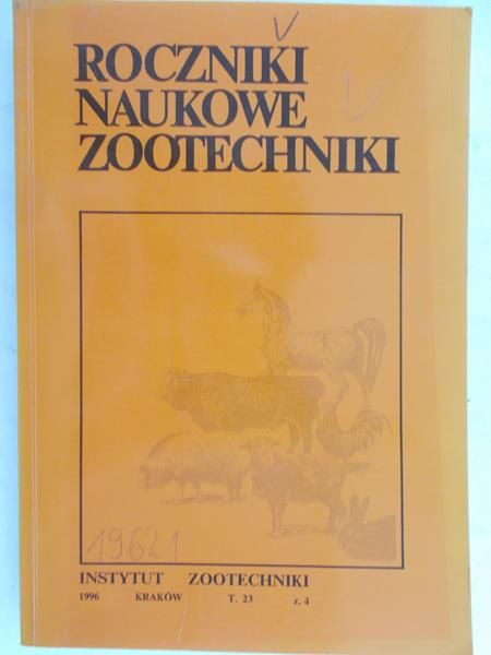 Laszczka Andrzej (red.) - Roczniki naukowe zootechniki