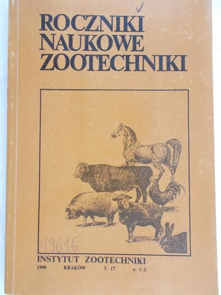 Laszczka Andrzej (red.) - Roczniki naukowe zootechniki