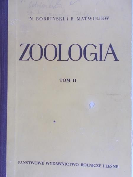 Bobriński N. - Zoologia, T. II