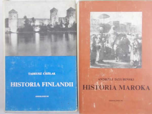 Dziubiński Andrzej, Cieślak Tadeusz - Historia Maroka (zestaw 2 książek)