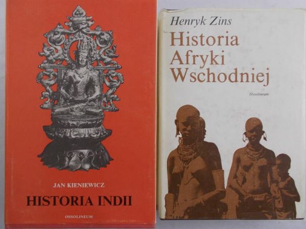 Kieniewicz Jan, Zins Henryk - Historia Indii, Historia Afryki Wschodniej