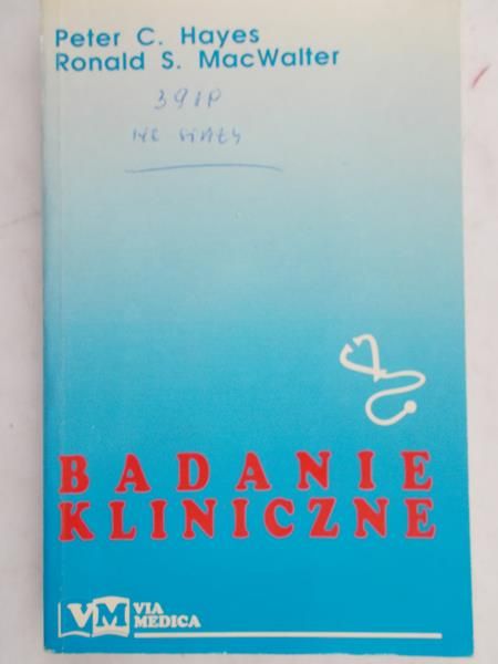 Hayes Peter C.  - Badania kliniczne