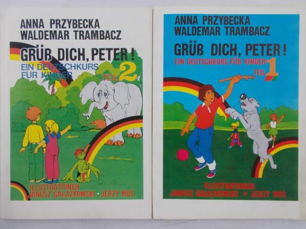 Przybecka Anna - Ein deutschkurs fur kinder, tom I-II