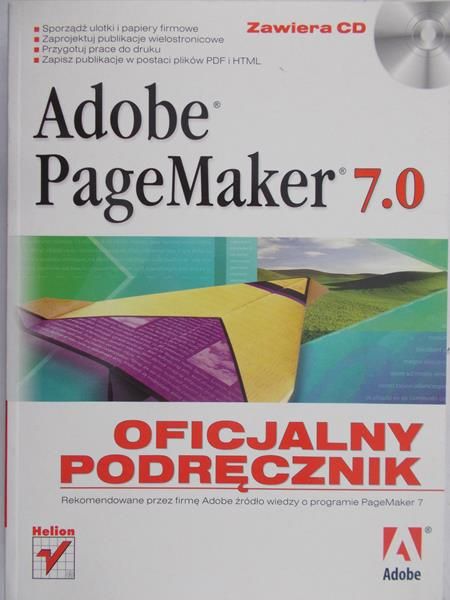Adobe PageMaker 7.0. Oficjalny podręcznik