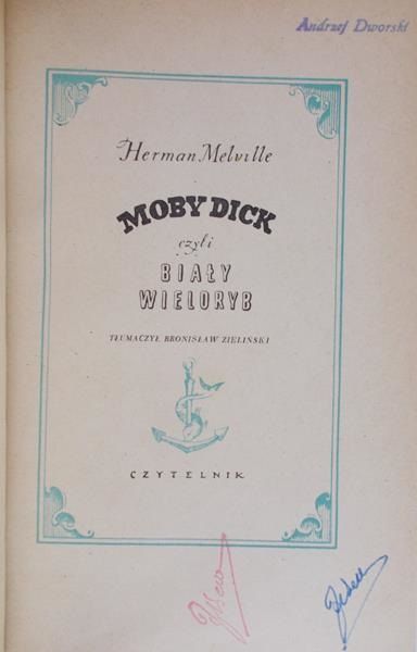 Melville Herman - Moby Dick, czyli Biały Wieloryb