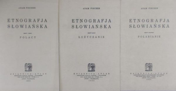 Fischer Adam - Etnografja Słowiańska, Zestaw, 1932 r.