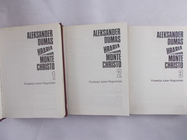 Dumas Aleksander - Hrabia Monte Christo, Tom I-III
