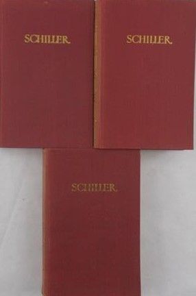 Schiller Fryderyk - Dzieła wybrane T. I-III