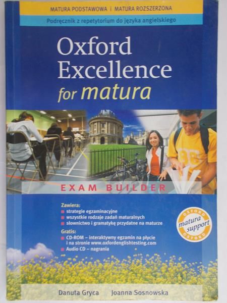 Gryca Danuta - Oxford Excellence for matura
