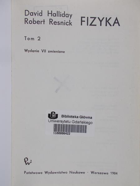 Halliday D. - Fizyka, tom II