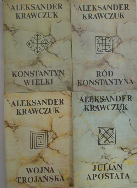 Krawczuk Aleksander  - Zestaw 4 książek
