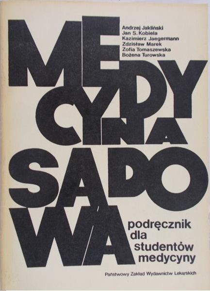 Jakliński Andrzej - Medycyna sądowa