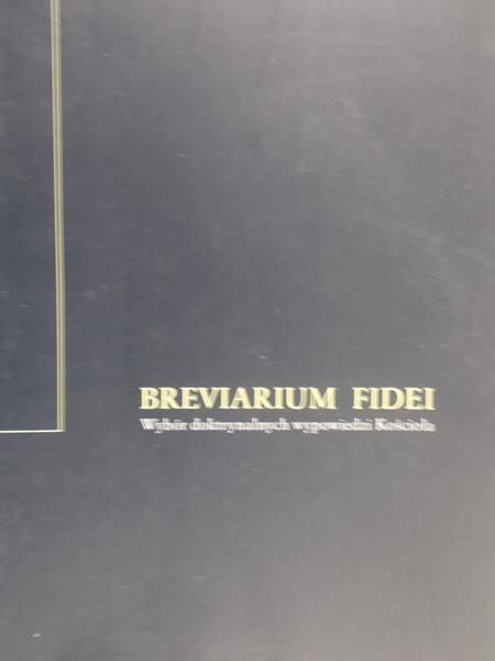 Bokwa Ignacy (red.) - Breviarium Fidei