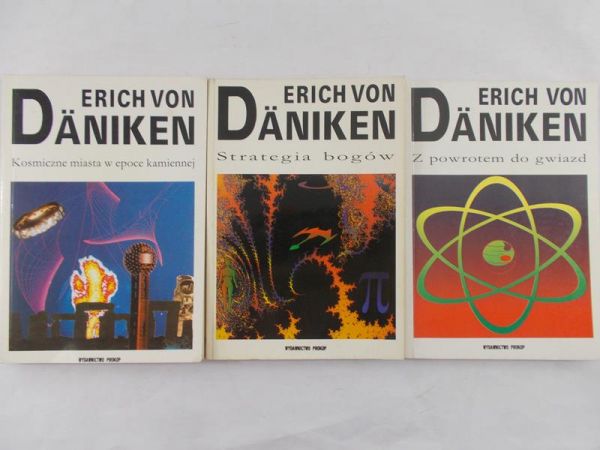 Daniken Von Erich - Zestaw 3 Książek