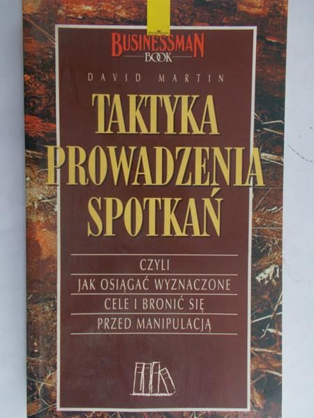 Martin David - Taktyka prowadzenia spotkań