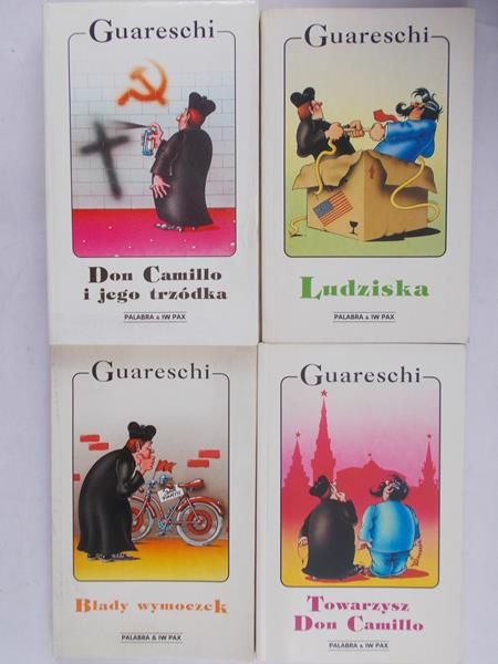 Guareschi Giovanni - Don Camillo, zestaw czterech książek
