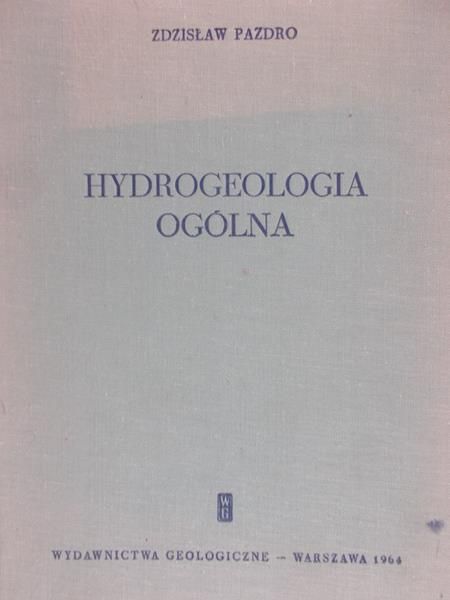 Pazdro Zdzisław - Hydrologia ogólna