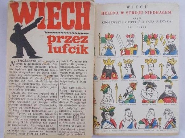 Wiechecki Stefan - Przez lufcik/Helena w stroju niedbałem