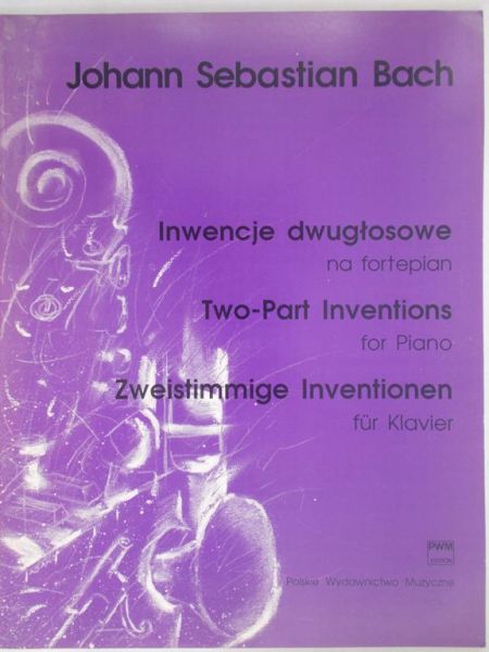 Ekier Jan - John Sebastian Bach. Inwencje dwugłosowe na fortepian