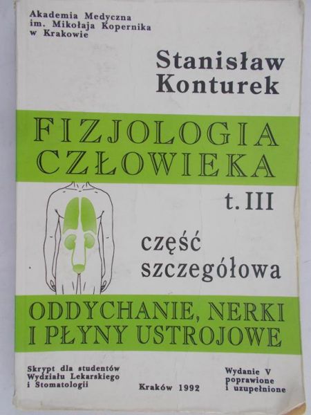 Konturek Stanisław - Fizjologia człowieka, Tom III