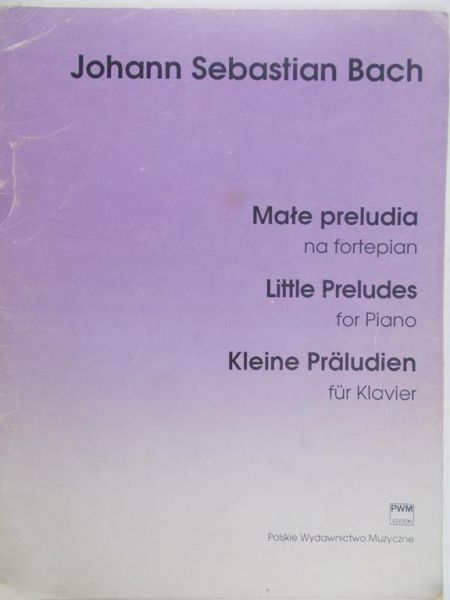 Drzewiecki Zbigniew - Johann Sebastian Bach. Małe preludia na fortepian