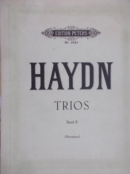 Haydn Joseph - Triod, Band II