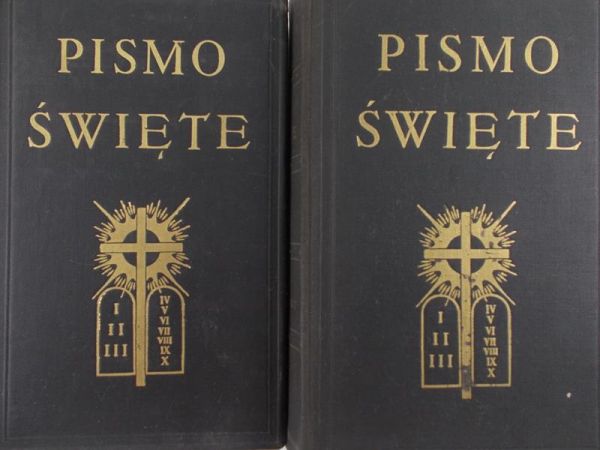 Wujek Jakób - Pismo Święte, Stary testament Tom I-II, 1926 r.