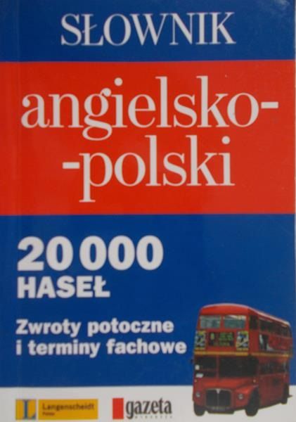 Słownik angielsko-polski
