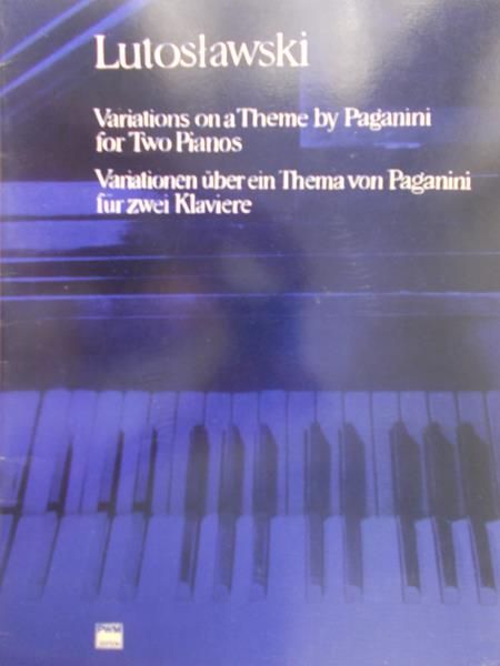 Lutosławski - Variations on a Theme by Paganini for Two Pianos