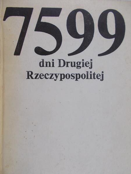 Sabelanka Ewa - 7599 dni Drugiej Rzeczypospolitej